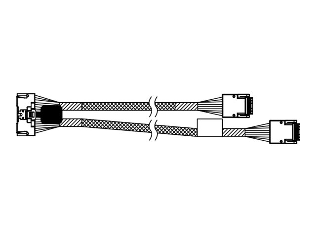 [4X97A93016] Lenovo SATA-Kabel - 52 cm - 52/40 cm