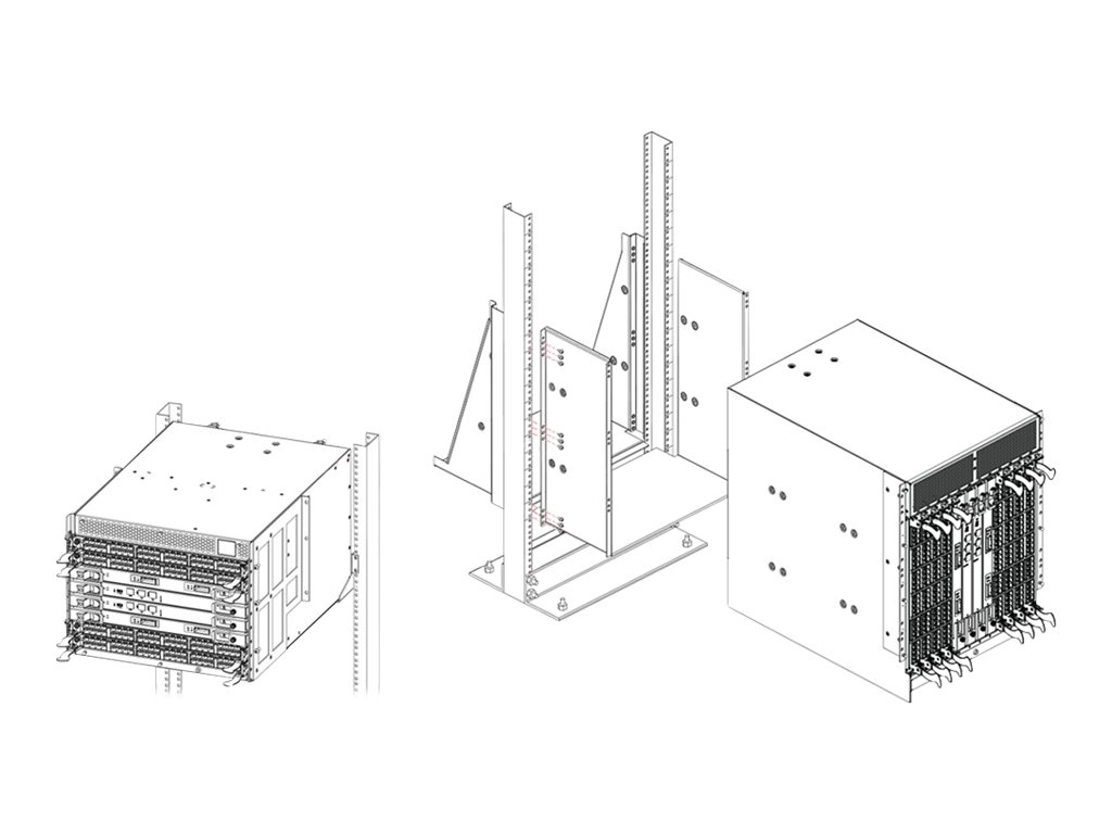 Lenovo mid-mount - Rackmontagesatz - für ThinkSystem