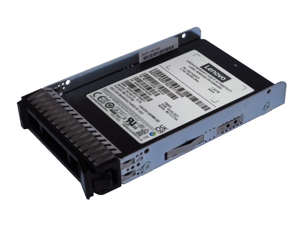 Lenovo SSD - Mixed Use - verschlüsselt - 1.6 TB - Hot-Swap - 2.5" (6.4 cm)