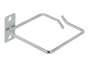 Delock Cable bracket 80 x 80 mm with laterally offset mounting plate metal