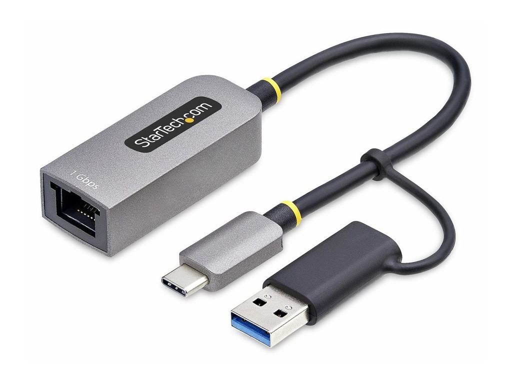 StarTech.com Startech USB-C to Ethernet Adapter w/USB-A Adapter