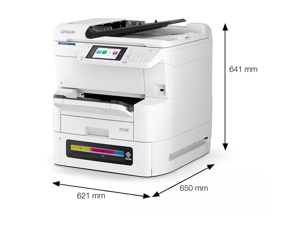 Epson WorkForce Pro EM-C8100RDWF - Multifunktionsdrucker - Farbe - Tintenstrahl - A3 (Medien)