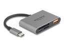 Delock Kartenleser (SD, microSD) - USB-C