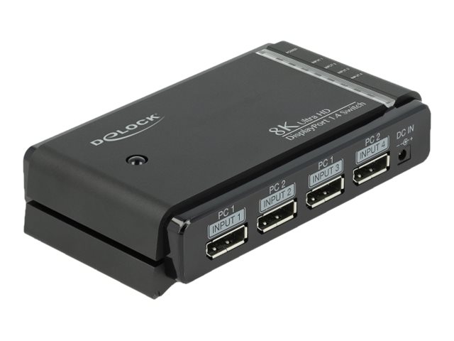 Delock DisplayPort 1.4 Switch 2 x 2 DisplayPort