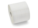 Zebra Z-Xtreme 5000T - Polyester - matt - permanenter Acrylklebstoff - beschichtet - weiß - 22.86 x 22.86 mm 1500 Etikett(en) (1 Rolle(n)