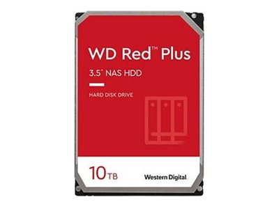 QNAP WD Red Plus WD100EFGX - Festplatte - 10 TB - intern - 3.5" (8.9 cm)