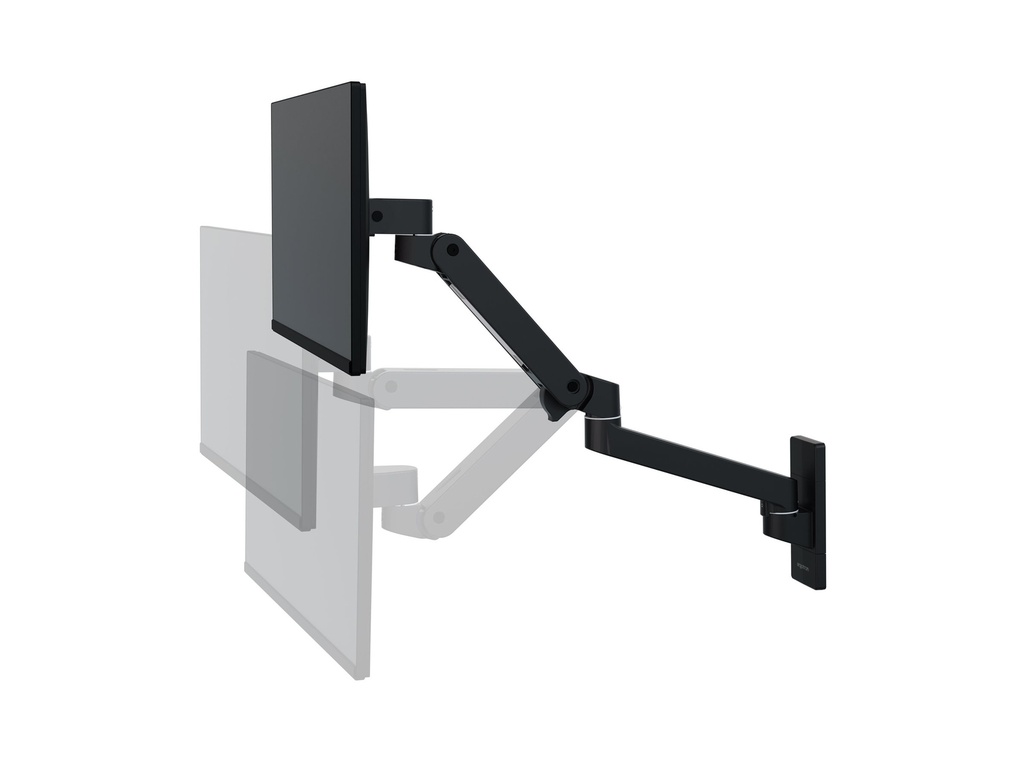 Ergotron LX Pro - Befestigungskit (Gelenkarm) - modular - für LCD-Display - Schwarz - Bildschirmgröße: bis zu 86,4 cm (bis zu 34 Zoll)