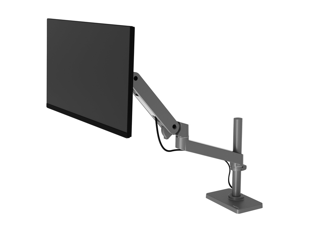 Ergotron LX Pro - Befestigungskit (Gelenkarm) - modular - für LCD-Display - mit hohem Pol - Dunkelgrau - Bildschirmgröße: bis zu 86,4 cm (bis zu 34 Zoll)