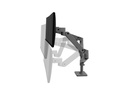 Ergotron LX Pro - Befestigungskit (Doppelarm) - modular - für 2 LCD-Displays - Aluminium - Dunkelgrau - Bildschirmgröße: bis zu 68,6 cm (bis zu 27 Zoll)