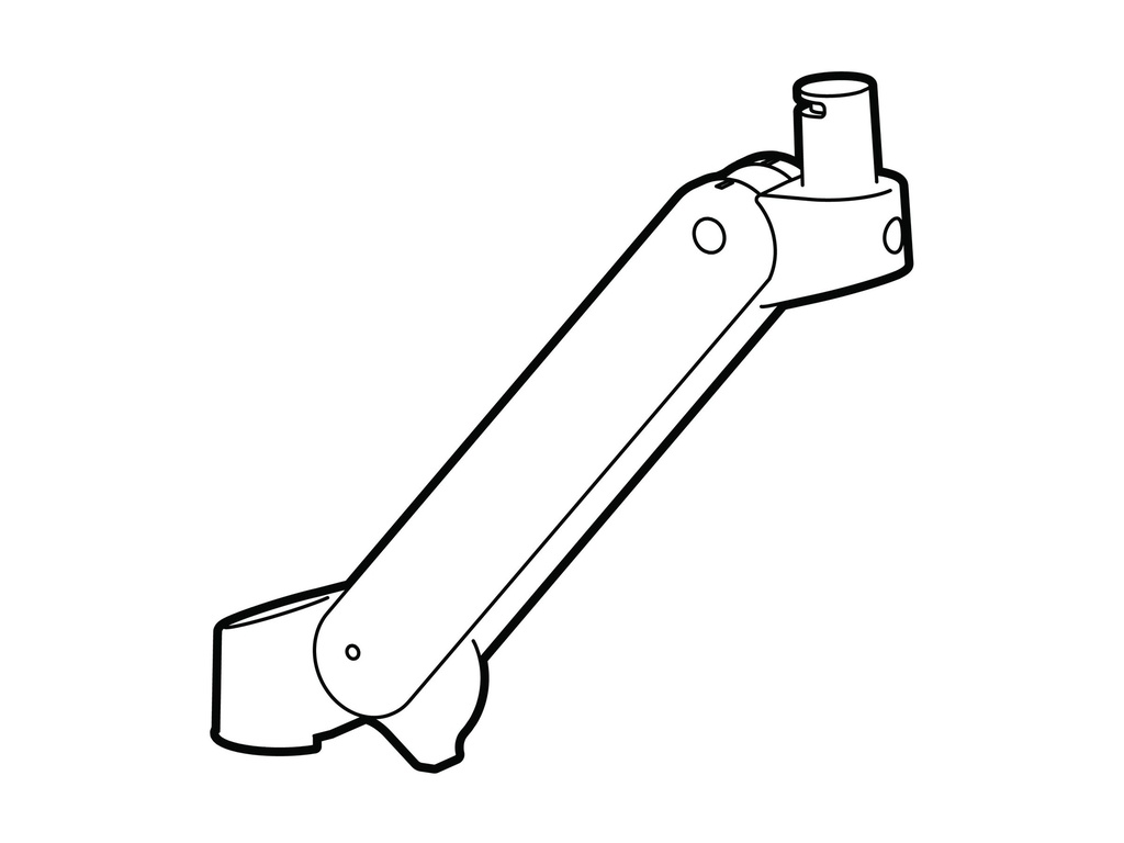 Ergotron LX Pro - Montagekomponente (Arm ohne