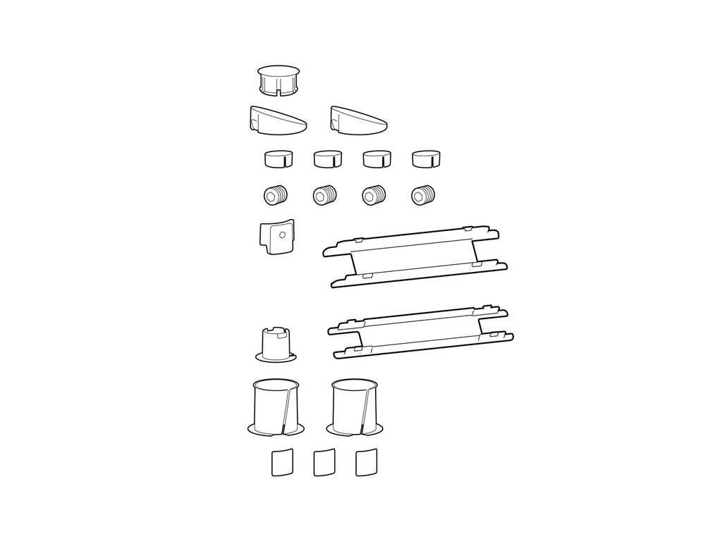 Ergotron LX Pro - Ersatzteilkit für Schreibtischarme