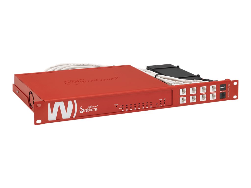 Rackmount.IT RM-WG-T7 - Montagesatz für Netzwerkgeräte - Rack montierbar - WatchGuard Red - 1U - 48.3 cm (19")
