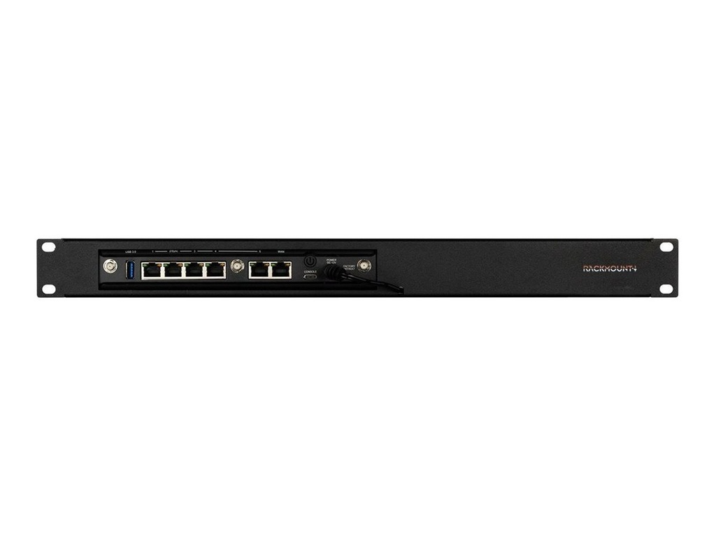 [RM-CP-T5] Rackmount.IT RM-CP-T5 - Montagesatz für Netzwerkgeräte - Rack montierbar - RAL 9005 - 1U - 48.3 cm (19")