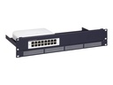 Rackmount.IT Montagesatz für Netzwerkgeräte - Rack montierbar - Metallic Dark Blue - 1.3U - 48.3 cm (19")