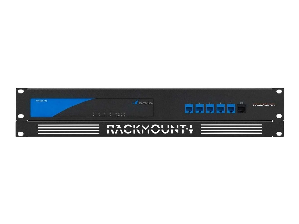 Rackmount.IT BC-RACK RM-BC-T2 - Montagesatz für Netzwerkgeräte - Rack montierbar - Jet Black, RAL 9005 - 1.3U - 48.3 cm (19")