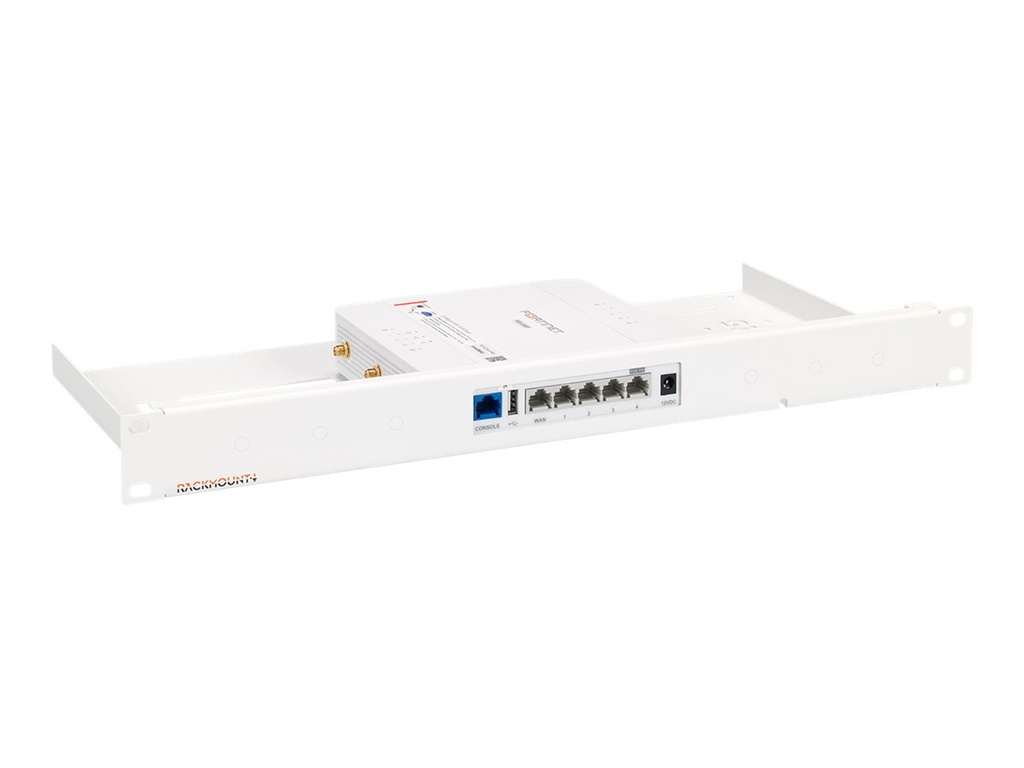 Rackmount.IT FORTIRACK RM-FR-T26 - Montagesatz für Netzwerkgeräte - Rack montierbar - Signal White - 1U - 48.3 cm (19")