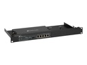 Rackmount.IT RM-OM-T2 - Montagesatz für Netzwerkgeräte - Rack montierbar - Jet Black - 1U - 48.3 cm (19")