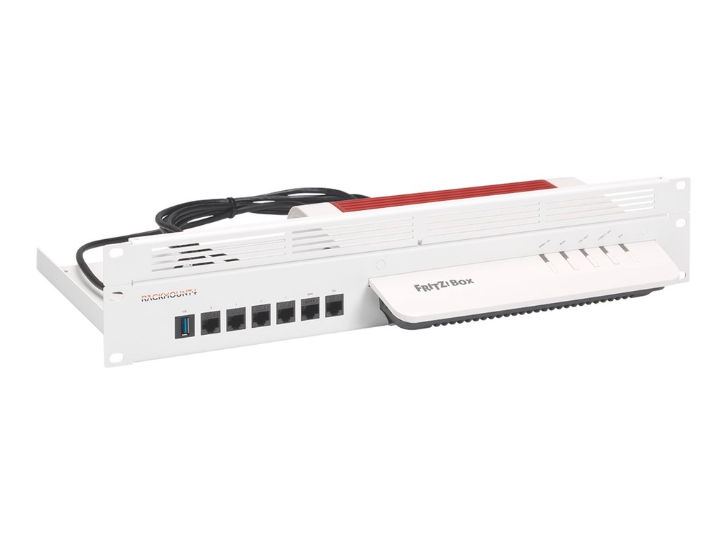 [RM-FB-T7] Rackmount.IT RM-FB-T7 - Montagesatz für Netzwerkgeräte - Rack montierbar - Signal White - 1U - 48.3 cm (19")
