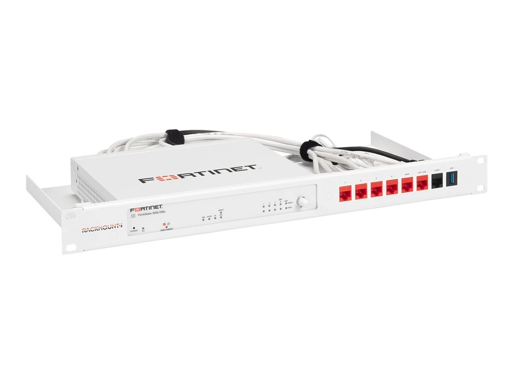 Rackmount.IT FORTIRACK - Rackmontagesatz - Signal White - 1U - 48.3 cm (19")