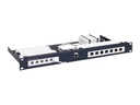 Rackmount.IT RM-UB-T7 - Montagesatz für Netzwerkgeräte - Rack montierbar - Metallic Dark Blue - 1U - 48.3 cm (19")