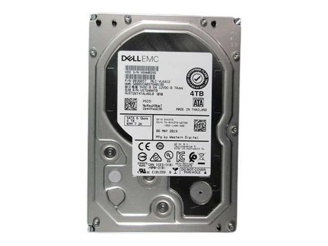 Dell  Kunden-Kit - Festplatte - 4 TB - 512n - intern - 3.5" (8.9 cm)