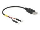 Delock USB- / Stromkabel - USB (M) zu 2-poliger USB-Header (M)