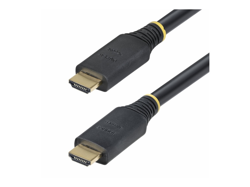 StarTech.com 15m (49.2ft) Active High Speed HDMI Cable, 4K60Hz