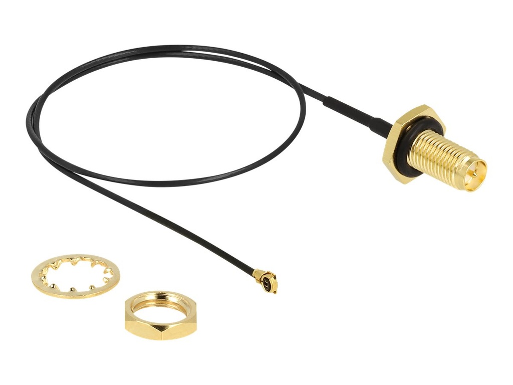 Delock Antennenkabel - RP-SMA (R) zu MHF I (S)