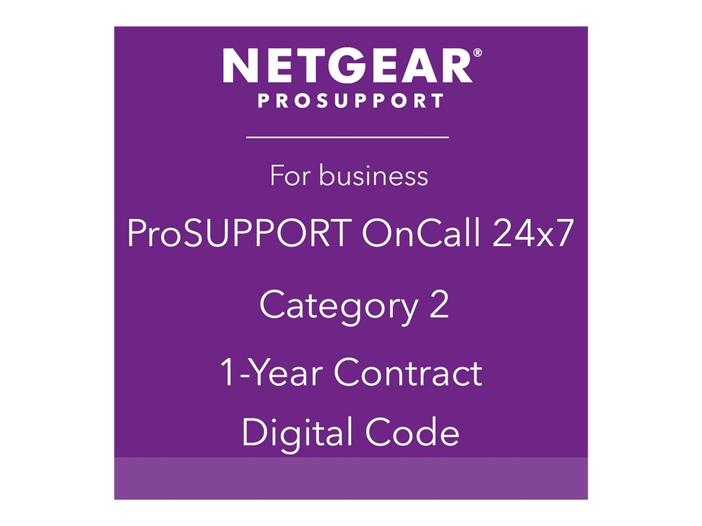 Netgear ProSupport OnCall 24x7 Category 2 - Technischer