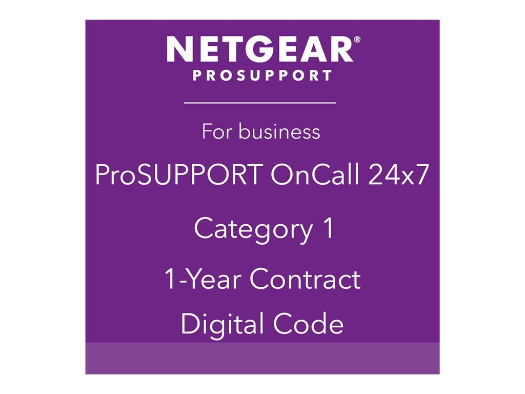 Netgear ProSupport OnCall 24x7 Category 1 - Technischer