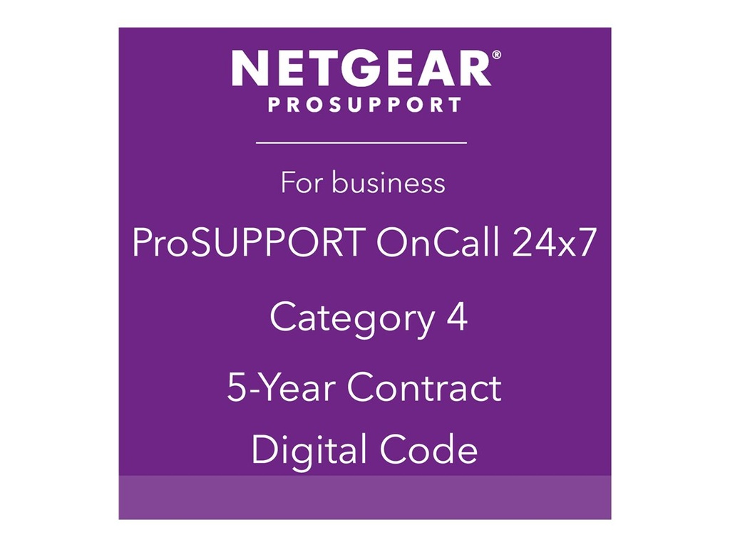 Netgear ProSupport OnCall 24x7 Category 4 - Technischer