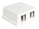 Delock Keystone Surface Mounted Box - Gehäuse