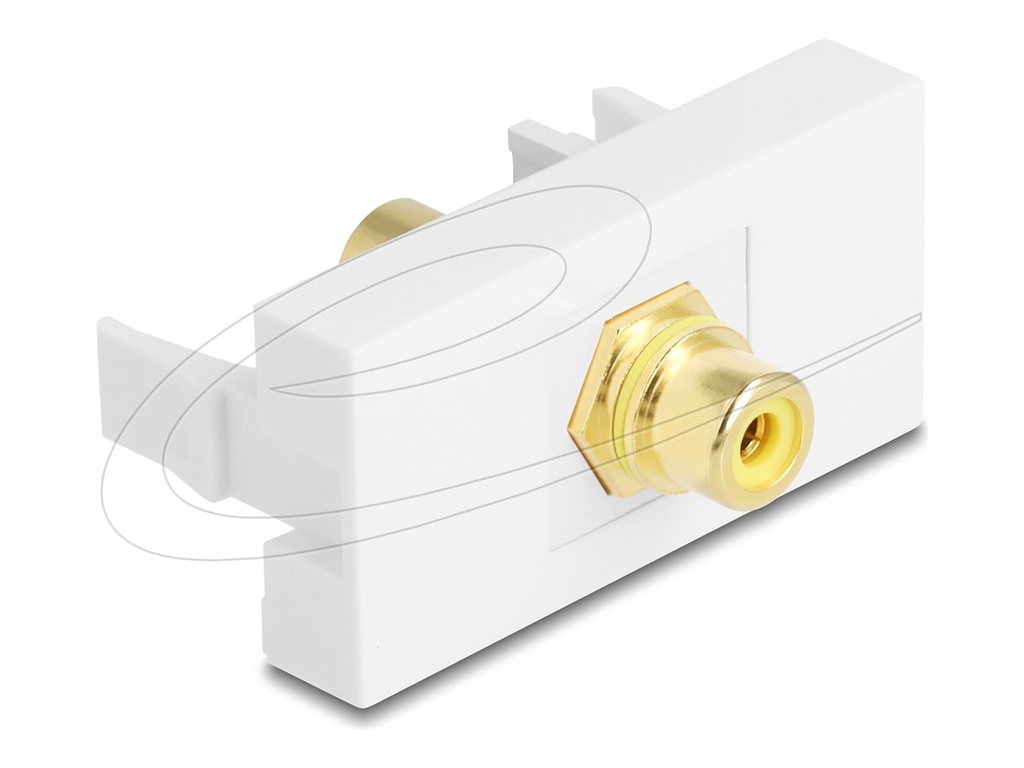 Delock Easy 45 - Einrastmodul - vergoldet