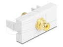 Delock Easy 45 - Einrastmodul - vergoldet