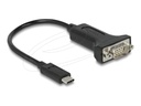 Delock Kabel USB / seriell - USB-C (M) zu DB-9 (M)