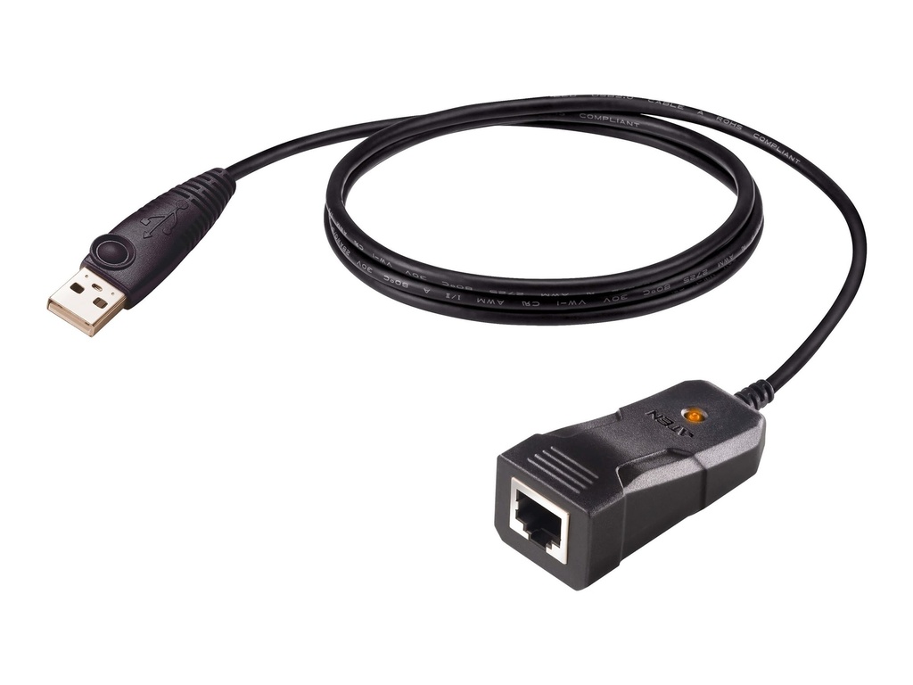 ATEN USB - RJ-45 RS-232 Console Adapter FTDI - Adapter - Digital/Daten