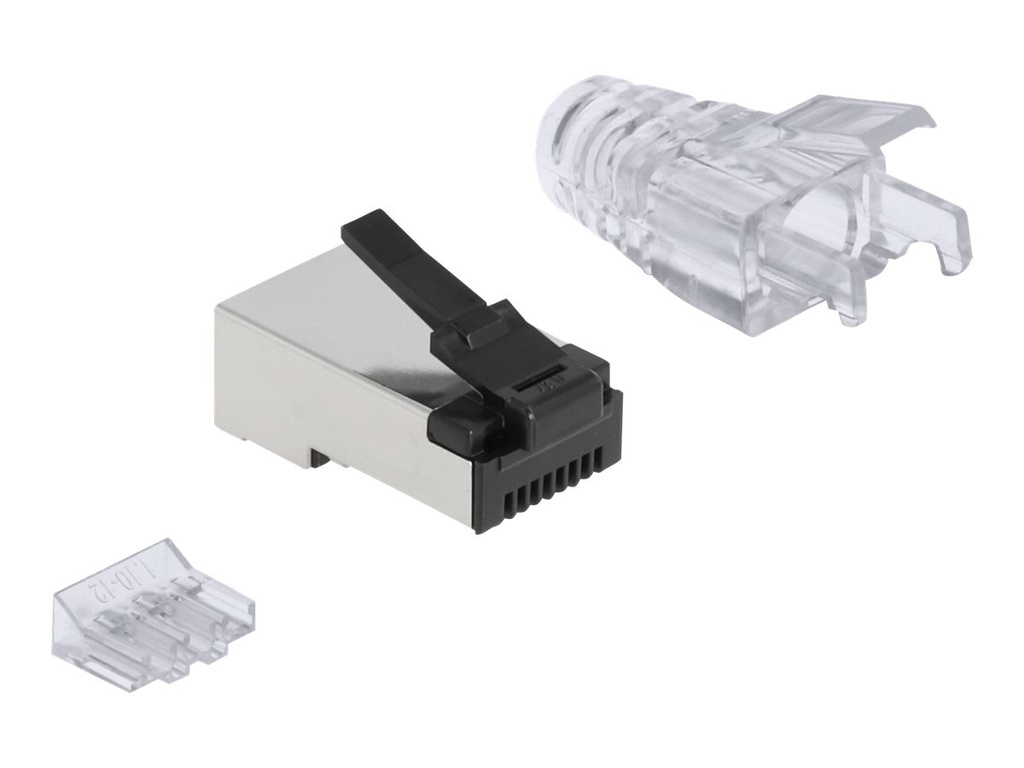 Delock Netzwerkanschluss - RJ-45 (M) - FTP - CAT 6 (Packung mit 50)
