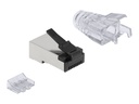 Delock Netzwerkanschluss - RJ-45 (M) - FTP - CAT 6 (Packung mit 50)