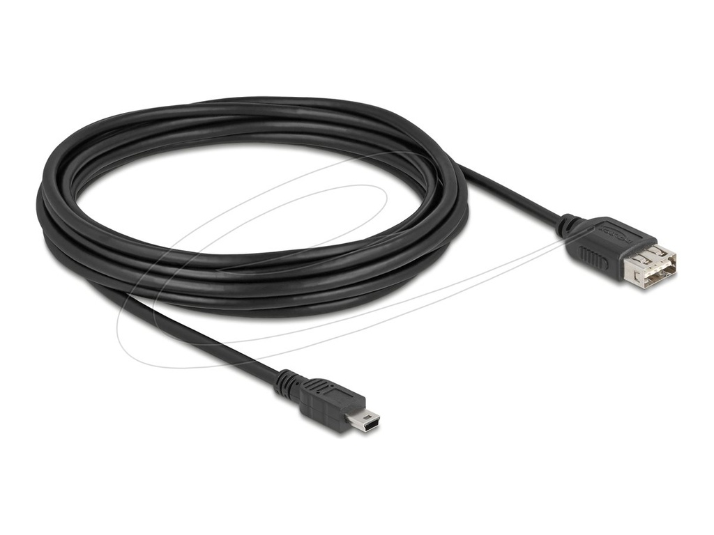 Delock USB-Kabel - Mini-USB, Typ B (M) zu USB (W)
