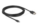 Delock USB-Kabel - Micro-USB Typ B (M) umkehrbar zu USB (W)