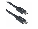 StarTech.com StarTech 1.5ft (50cm) Thunderbolt 5 Cable, 80Gbps/120Gbps, Certified - Thunderbolt-Kabel - Thunderbolt 5 (M)