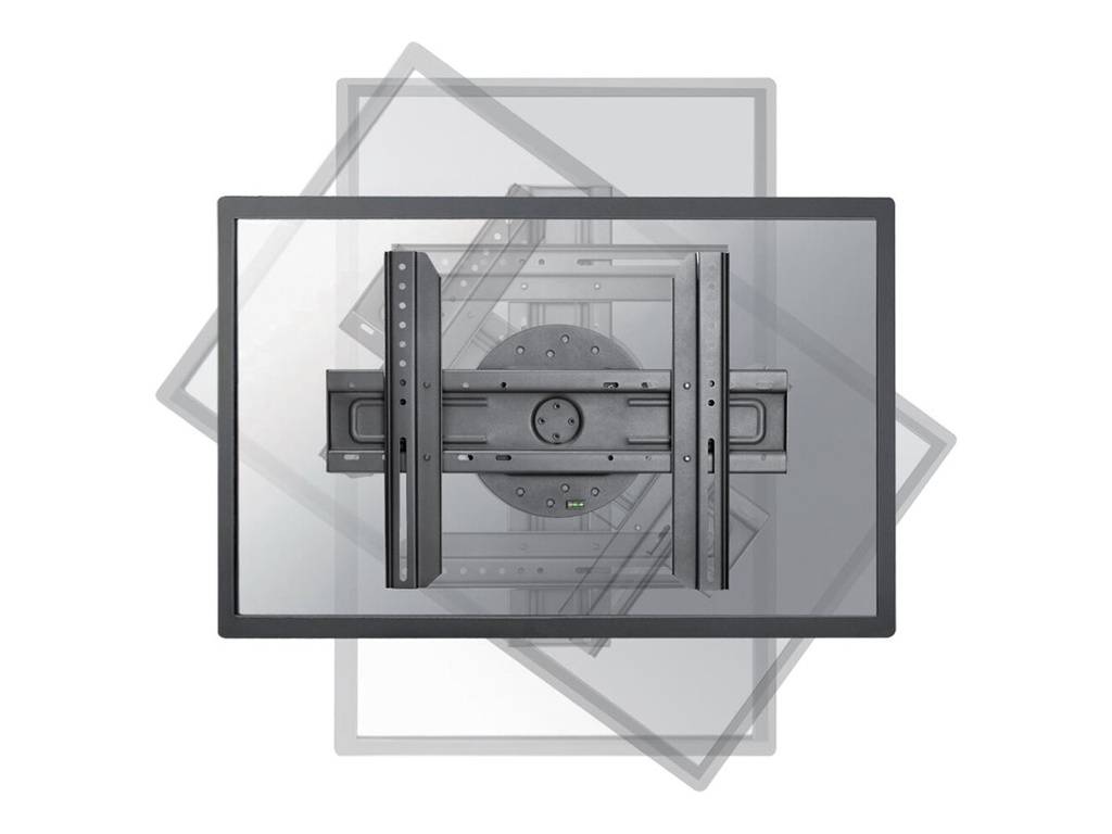 Neomounts LED-WR100 - Halterung - fest - für LCD-Display - Schwarz - Bildschirmgröße: 94-191 cm (37"-75")