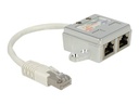 Delock RJ45 Port Doubler - Netzwerk-Splitter - RJ-45 (M)