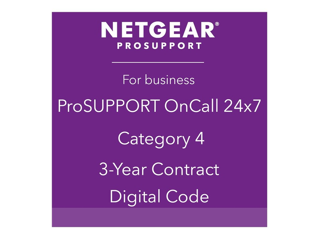 Netgear ProSupport OnCall 24x7 Category 4 - Technischer