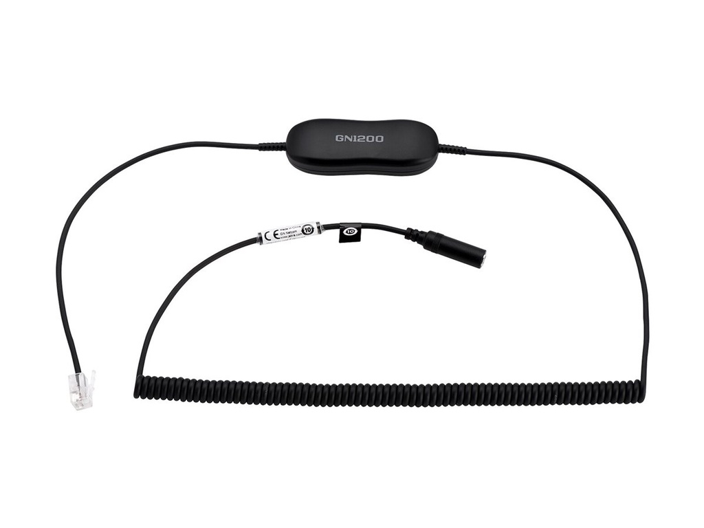 Jabra GN1200 - Headsetadapter - RJ-9 männlich