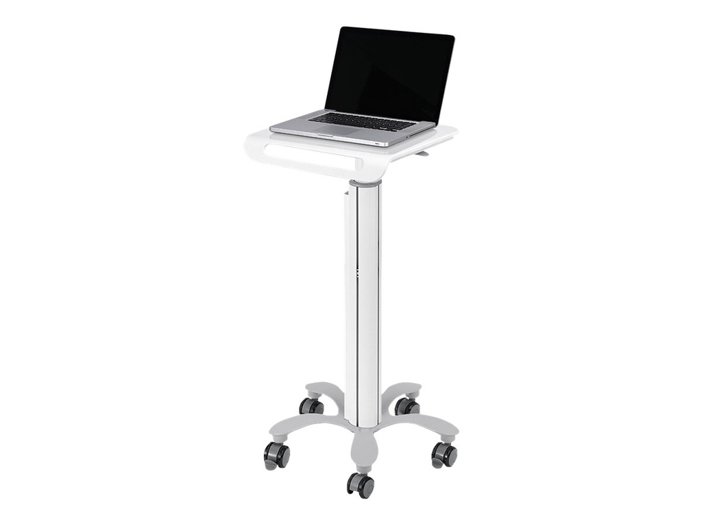 Neomounts MED-M050 - Wagen - für Notebook - medizinisch - weiß - Bildschirmgröße: 25.4-45.7 cm (10"-18")