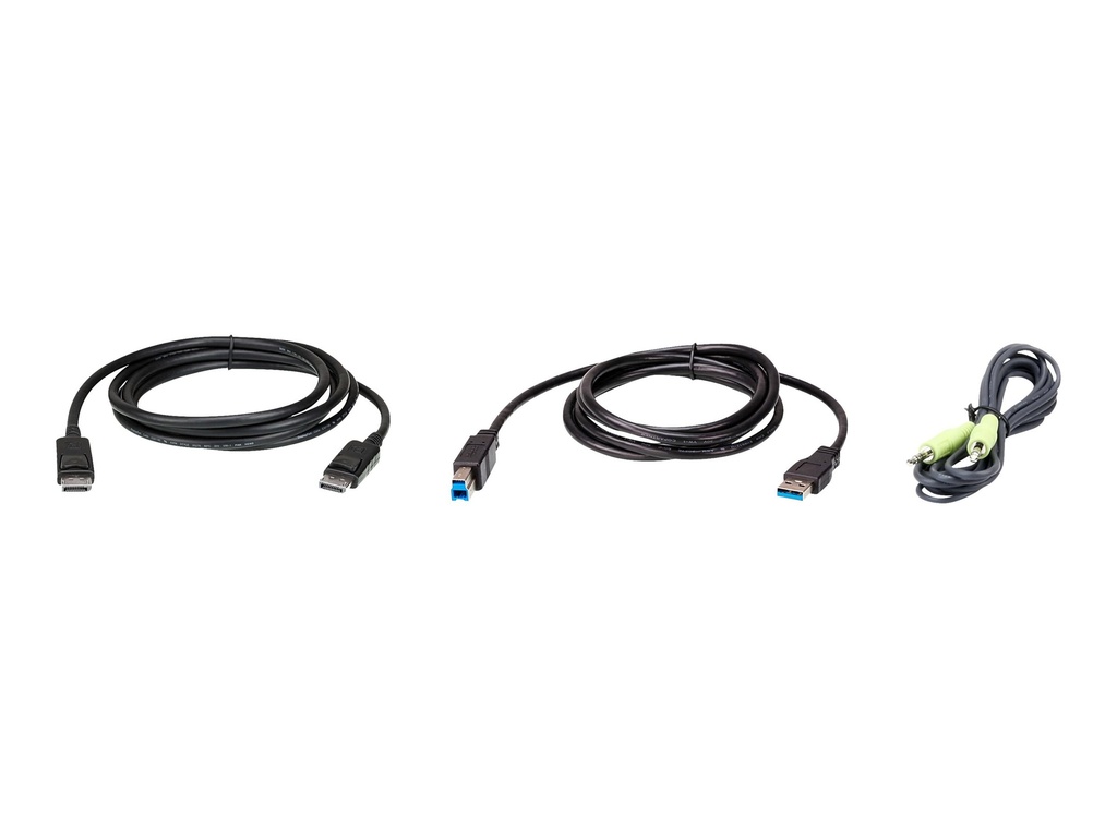 ATEN 2L-7D02UDPX3 - Tastatur- / Video- / Maus- (KVM-)