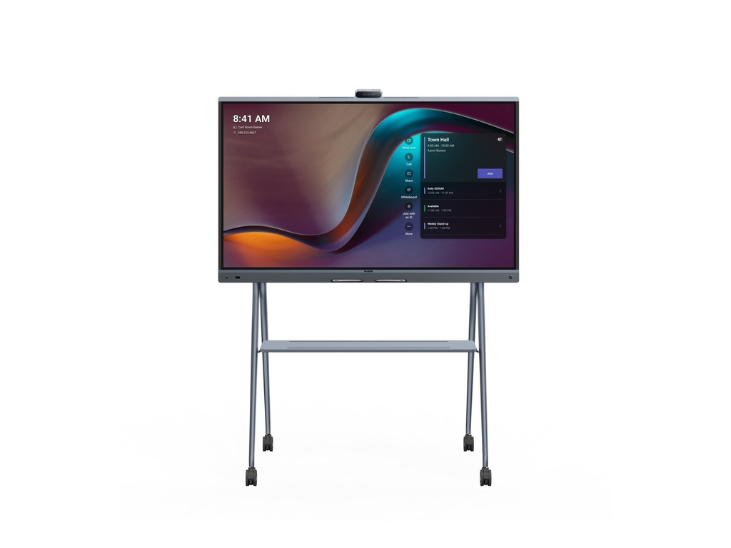 Yealink MeetingBoard 65 Pro - 165 cm (65") Diagonalklasse LCD-Display mit LED-Hintergrundbeleuchtung - interaktiv - mit eingebautes interaktives Whiteboard, Touchscreen (Multi-Touch)