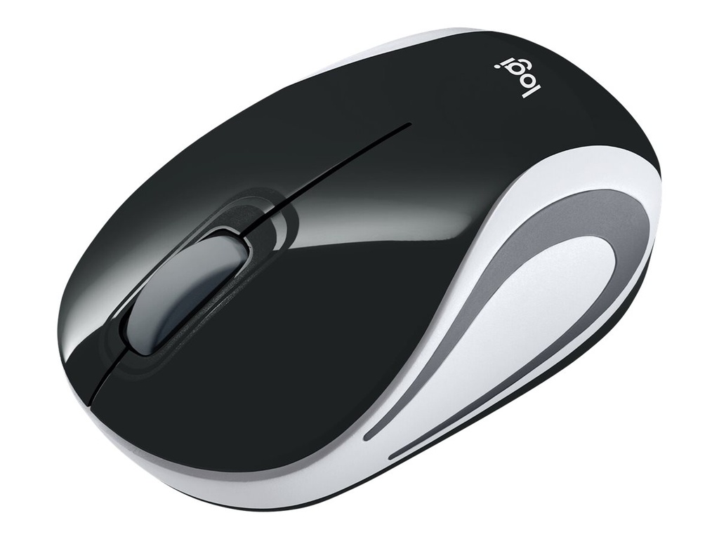 Logitech M187 - Maus - optisch - kabellos - 2.4 GHz - kabelloser Empfänger (USB)