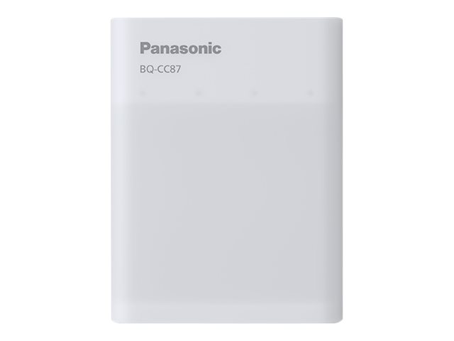 Panasonic eneloop Smart & Quick BQ-CC87 - 2.25-6 hr Batterieladegerät - (für 1 - 4 AA/AAA)